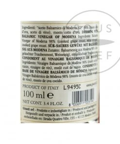 Ingredients Giuseppe Giusti Balsamic Vinegar Historical Collection In Wooden Casket