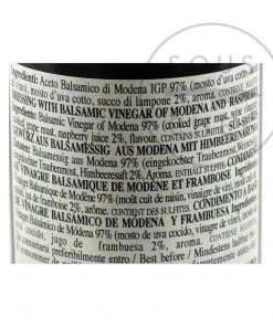 Ingredients Giuseppe Giusti Infused Balsamic Vinegar Collection - Truffle, Fig & Raspberry