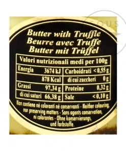 Marini Azzolini Truffle Butter 80g Ingredients
