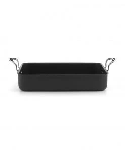 Samuel Groves Mermaid Hard Anodised Roasting Dish With Cast Handles