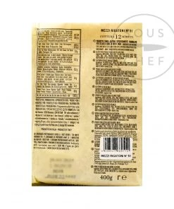 Ingredients Rummo Gluten Free Mezzi Rigatoni 400g