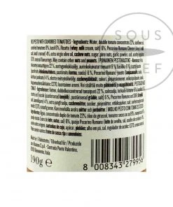 Ingredients Rummo Red Pesto 190g