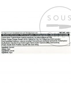 Chung Jung One Roasted Seaweed For Kimbap 40g Ingredients