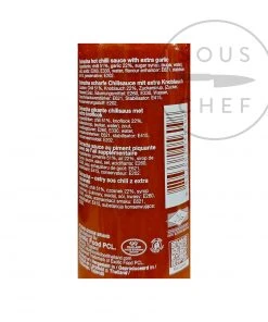 Ingredients Flying Goose Sriracha - Extra Garlic 455ml 11 Ingredients Flying Goose Sriracha - Extra Garlic 455ml