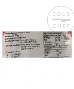 Zheng Feng Cassia Bark 50g