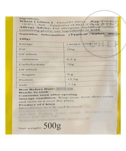 Nikko Egg Noodles 500g Chinese Ingredients