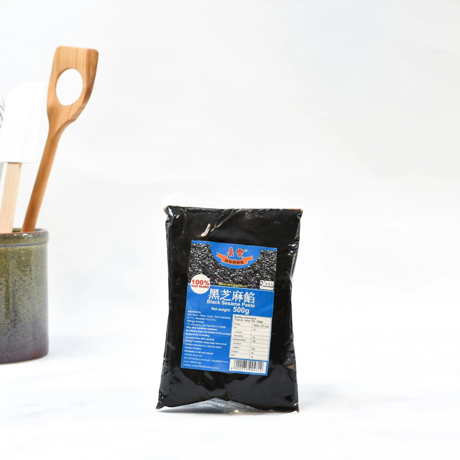 HONOR Sweetened Black Sesame Paste 500g 5 HONOR Sweetened Black Sesame Paste 500g