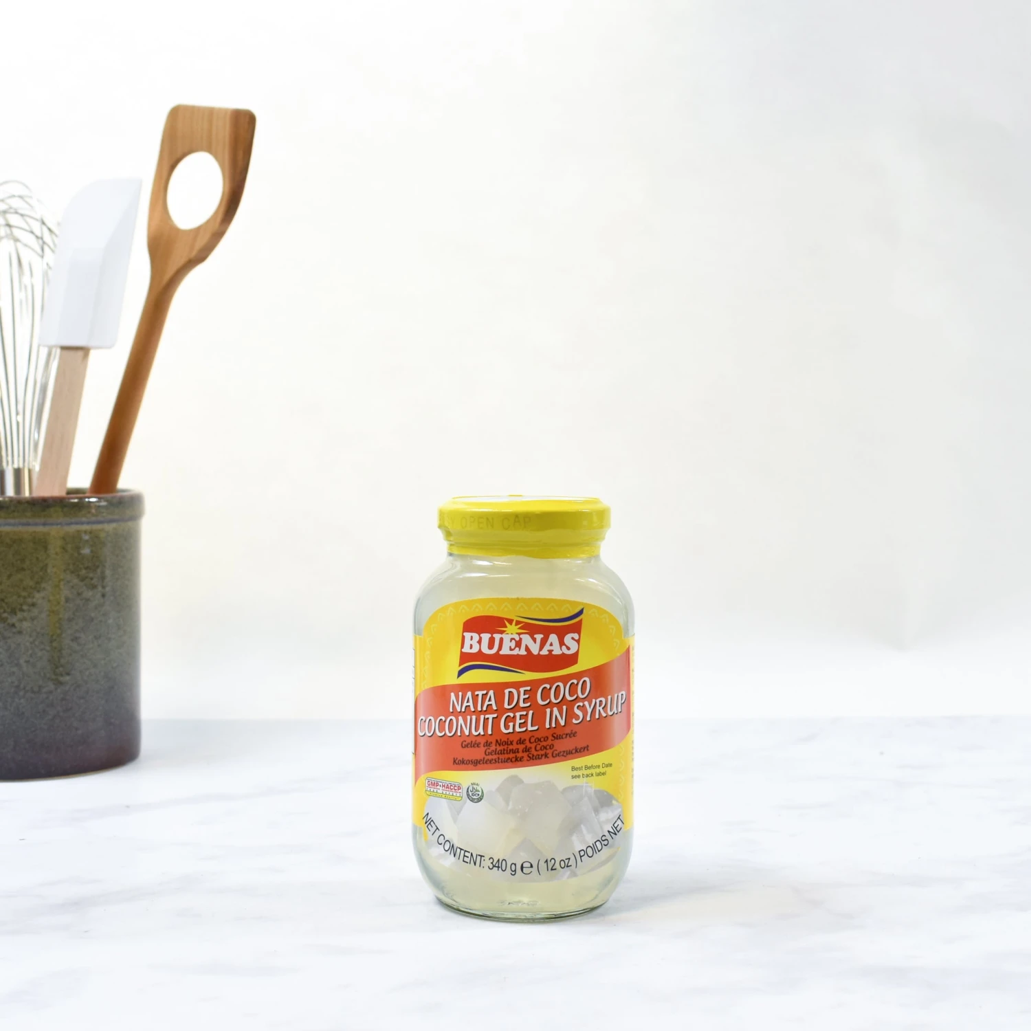 Buenas Coconut Gel 340g Ingredients 6 Buenas Coconut Gel 340g Ingredients