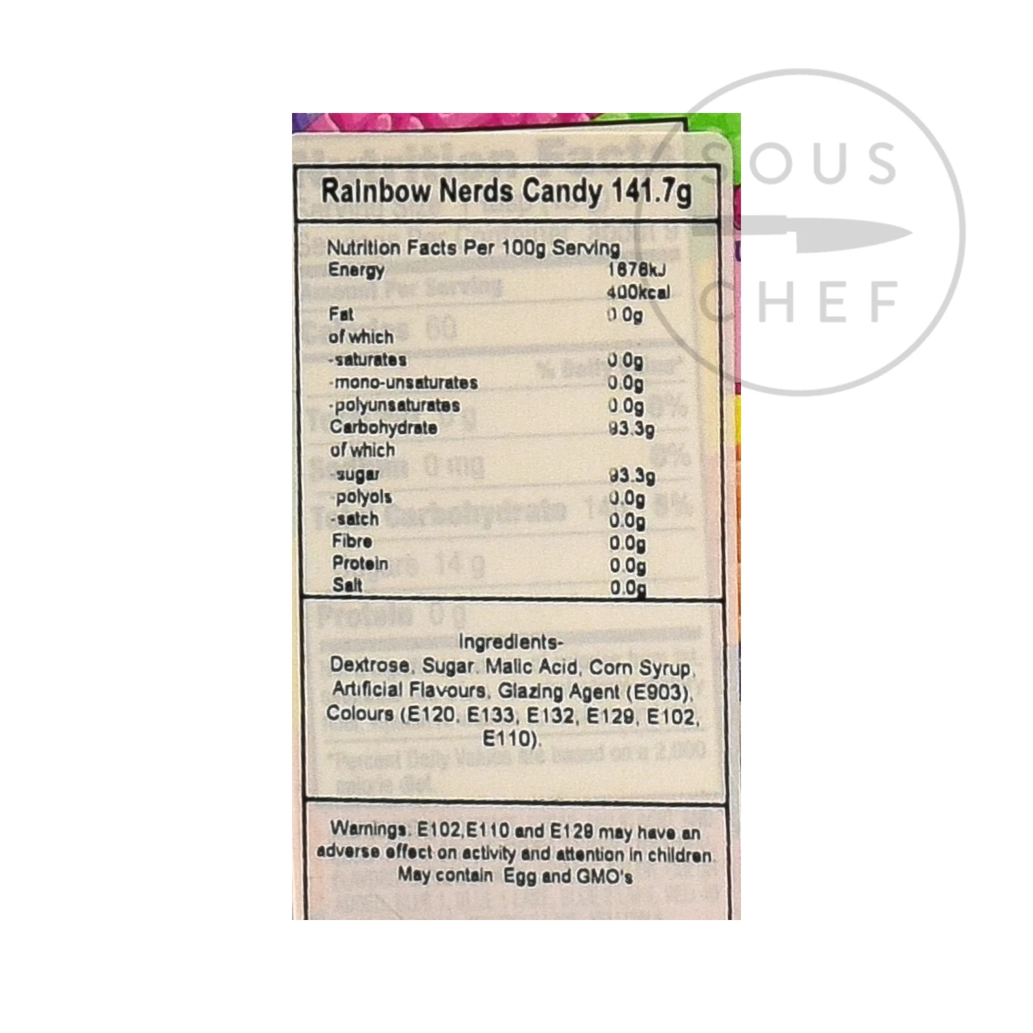 Wonka Rainbow Nerds 142g 4 Wonka Rainbow Nerds 142g