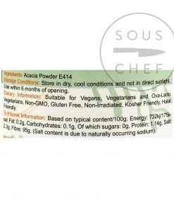 Special Ingredients Gum Arabic Powder 100g