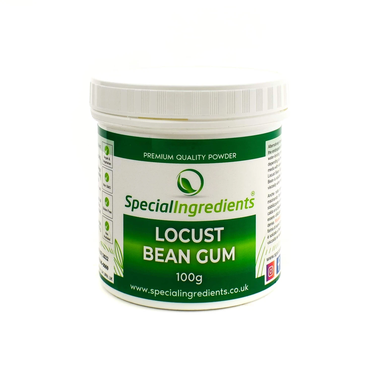Special Ingredients Locust Bean Gum 100g 3 Special Ingredients Locust Bean Gum 100g