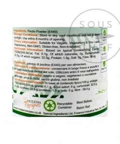 Special Ingredients Pectin Powder 100g Ingredients