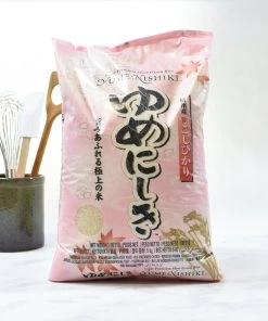 Yumenishiki Short Grain Sushi Rice 5kg Ingredients