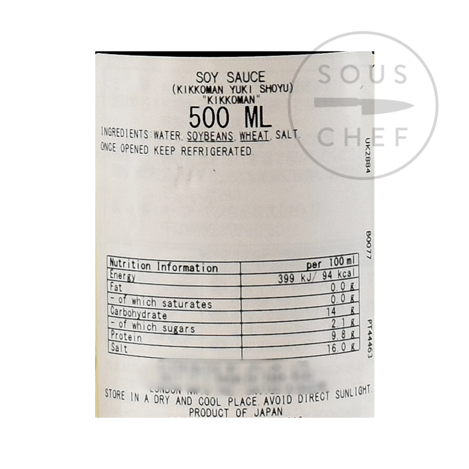 Kikkoman Yuki Organic Soy Sauce 500ml 4 Kikkoman Yuki Organic Soy Sauce 500ml