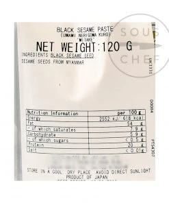 Mitake Umami Nerigoma Kuro - Black Sesame Paste 120g Ingredients
