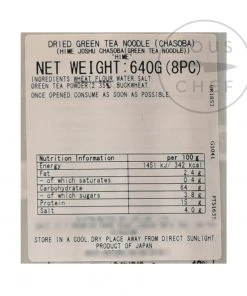 Hime Green Tea Noodle 640g