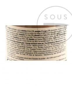 Valrhona Almond & Hazelnut Praline Paste 300g Ingredients