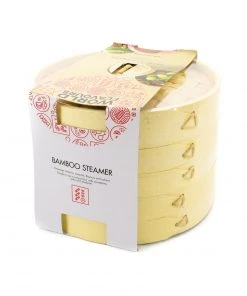 Kitchencraft Cookware Bamboo Steamer 8"