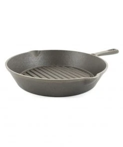 Kitchencraft Cast Iron Grill Pan 24cm