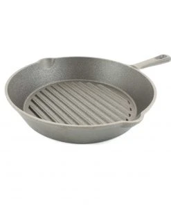 Kitchencraft Cast Iron Grill Pan 24cm