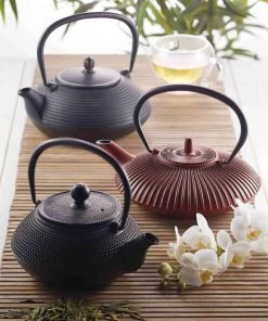 La Cafetiere Black Cast Iron Teapot 900ml