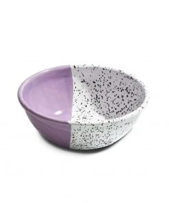 Kapka Colour Pop Enamel Salad Bowl Purple Outdoor Tableware
