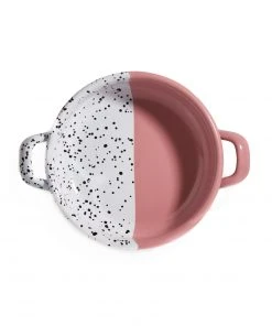 Kapka Colour Pop Enamel Frying Pan And Serving Dish Pink 16cm Cookware