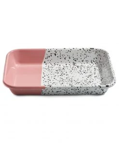 Kapka Cookware Colour Pop Enamel Roasting And Serving Dish Pink