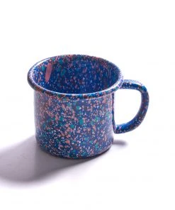 Kapka Enamel - Kapka Splatter Fest Enamel Mug Cobalt Blue