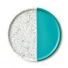 Kapka Colour Pop Enamel Tray Turquoise 32cm 1 Kapka Colour Pop Enamel Tray Turquoise 32cm