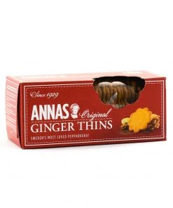 Annas Pepparkakor Original Ginger Thins 150g Ingredients
