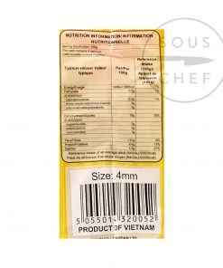 Longdan Ingredients Vietnamese Rice Pho Noodles Bahn Pho 4mm 400g
