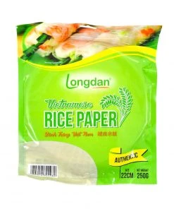 Longdan Ingredients Vietnamese Summer Roll Rice Paper