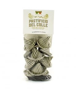Pastificio Del Colle Squid Ink Striped Sombreroni 250g