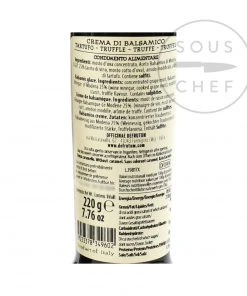 Defrutum Truffle Balsamic Glaze 220g Ingredients