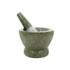 Chinese Tableware Kitchen Utensils Large Mortar & Pestle 6" 2 Chinese Tableware Kitchen Utensils Large Mortar & Pestle 6"