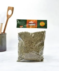 Abido Lebanese Dried Thyme - Za'atar Leaves 100g Ingredients 7 Abido Lebanese Dried Thyme - Za'atar Leaves 100g Ingredients