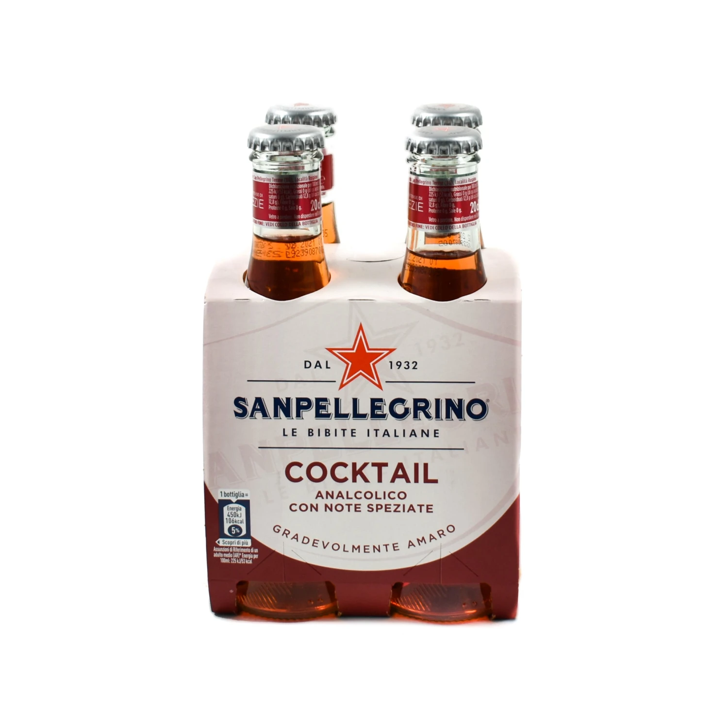 Ingredients Sanpellegrino Cocktail - 20cl X 4 3 Ingredients Sanpellegrino Cocktail - 20cl X 4