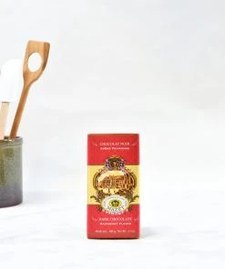 Mazet De Montargis Dark Chocolate With Raspberry 100g Ingredients