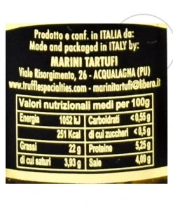 Marini Azzolini Ingredients Black Summer Truffle Slices 30g