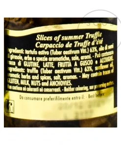 Marini Azzolini Ingredients Black Summer Truffle Slices 30g