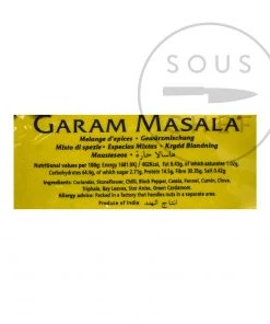 Ingredients Natco Ground Garam Masala