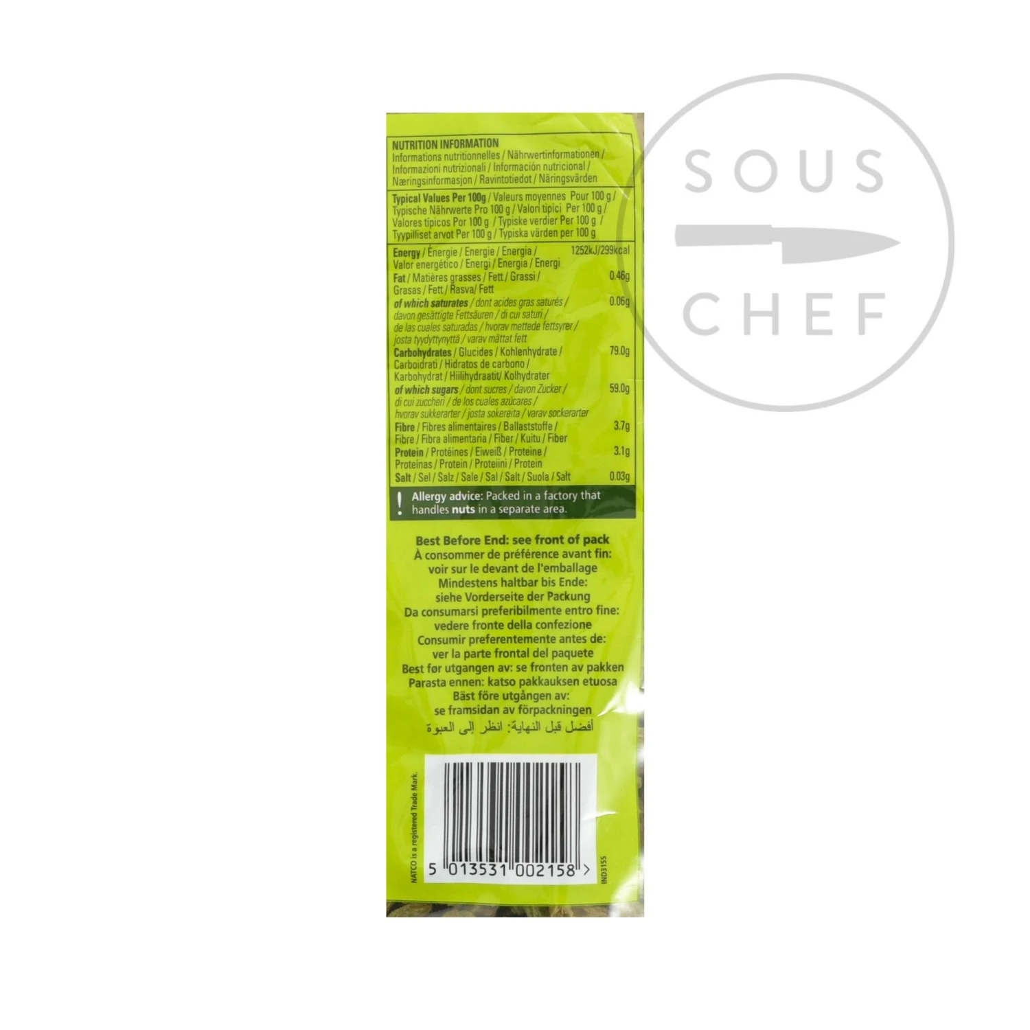 Natco Green Raisins 700g 4 Natco Green Raisins 700g