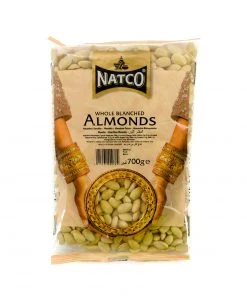 Ingredients Natco Blanched Whole Almonds 700g