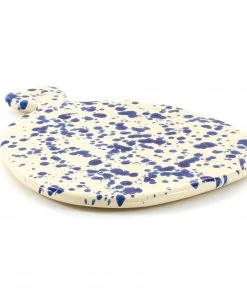 Puglia Handmade Puglia Blue Splatter Serving Board 25cm