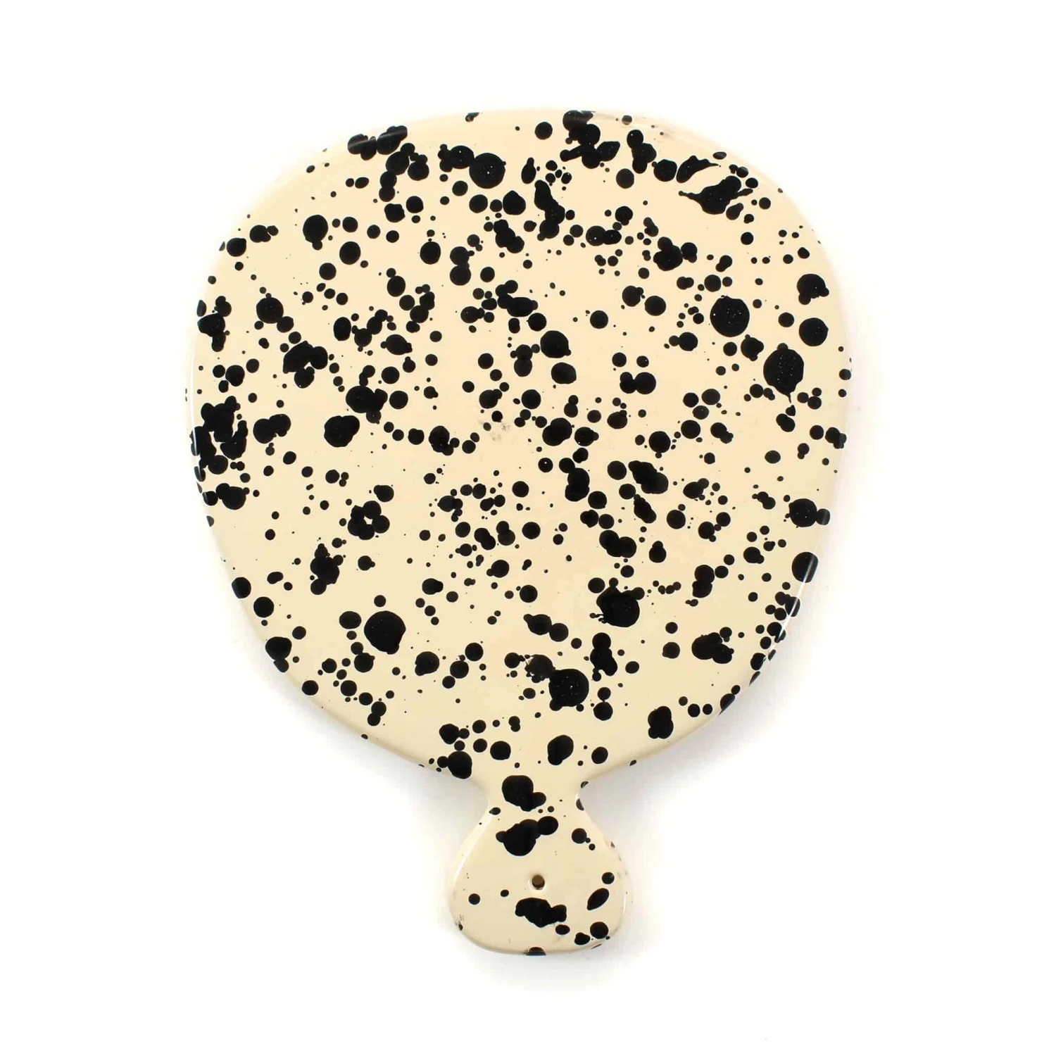 Puglia Handmade Tableware Puglia Black Splatter Ceramic Serving Board 25cm 3 Puglia Handmade Tableware Puglia Black Splatter Ceramic Serving Board 25cm