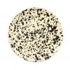 Puglia Handmade Puglia Black Splatter Dinner Plate 27cm