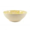 Puglia Handmade Puglia Yellow Splatter Large Salad Bowl 28cm Tableware 1 Puglia Handmade Puglia Yellow Splatter Large Salad Bowl 28cm Tableware