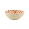 Puglia Handmade Puglia Orange Splatter Bowl 19cm Tableware