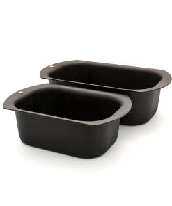 Netherton Foundry Spun Iron Loaf Tins Set Of 2